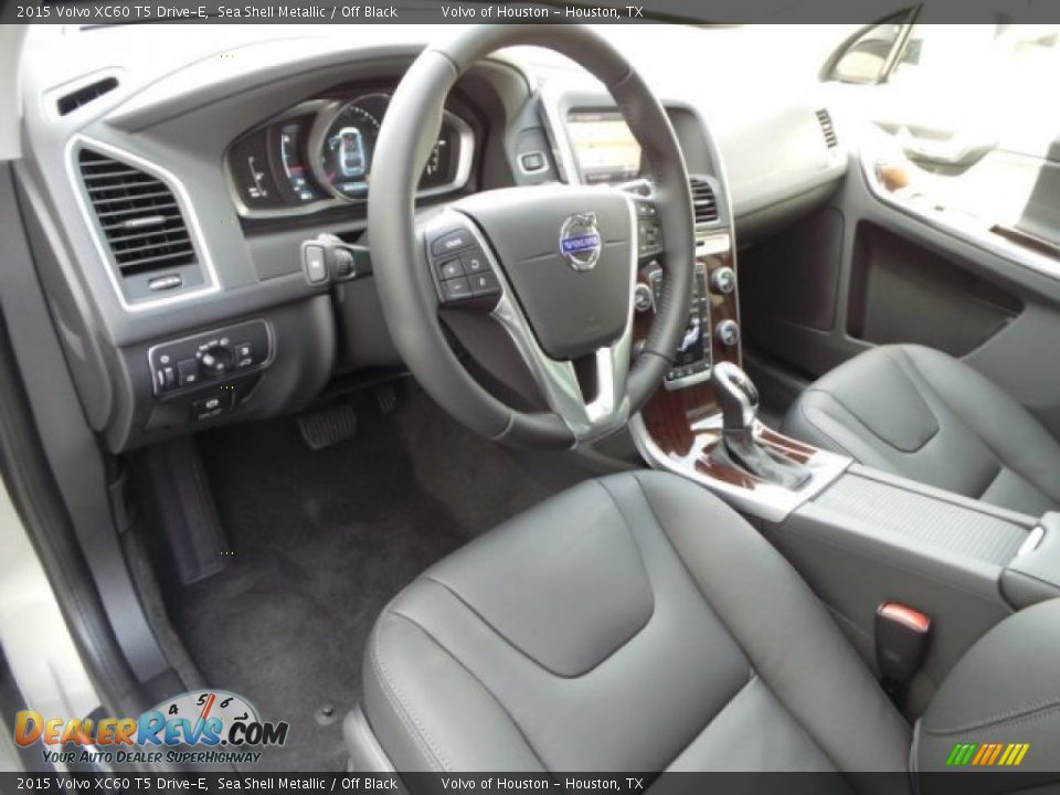2015 Volvo XC60 T5 Drive-E Sea Shell Metallic / Off Black Photo #9