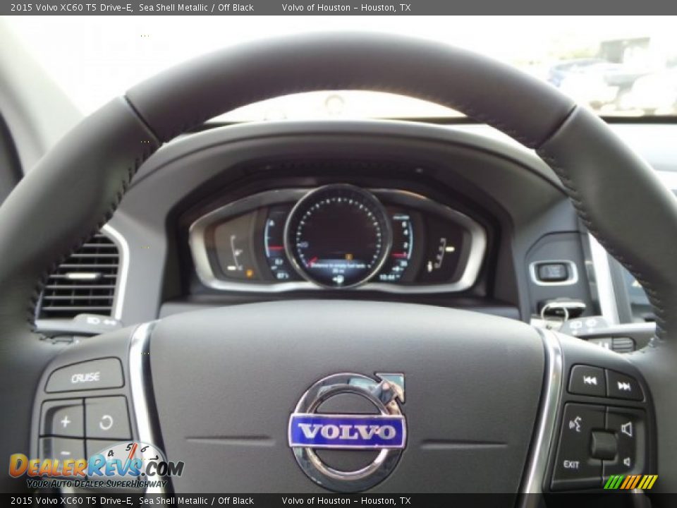 2015 Volvo XC60 T5 Drive-E Sea Shell Metallic / Off Black Photo #20