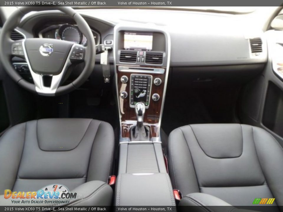 2015 Volvo XC60 T5 Drive-E Sea Shell Metallic / Off Black Photo #24