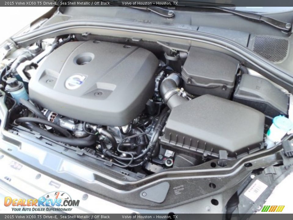 2015 Volvo XC60 T5 Drive-E Sea Shell Metallic / Off Black Photo #29