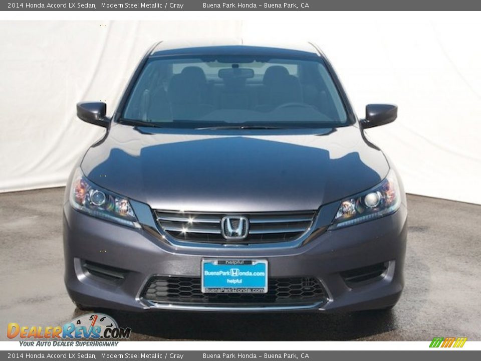 2014 Honda Accord LX Sedan Modern Steel Metallic / Gray Photo #2