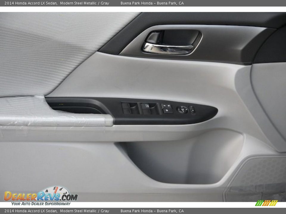2014 Honda Accord LX Sedan Modern Steel Metallic / Gray Photo #8
