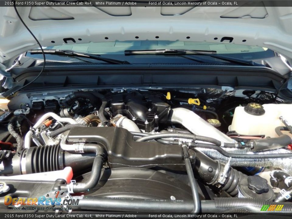 2015 Ford F350 Super Duty Lariat Crew Cab 4x4 6.7 Liter OHV 32-Valve B20 Power Stroke Turbo-Diesel V8 Engine Photo #11