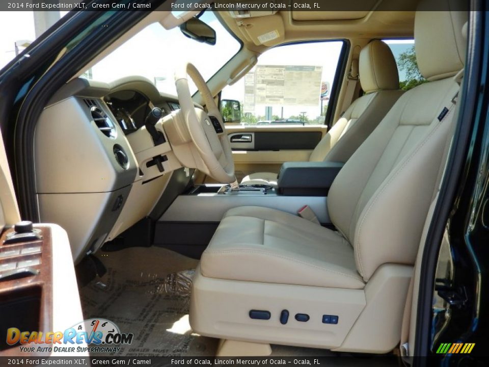 Camel Interior - 2014 Ford Expedition XLT Photo #6