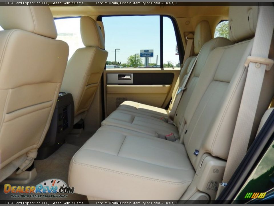 Rear Seat of 2014 Ford Expedition XLT Photo #7