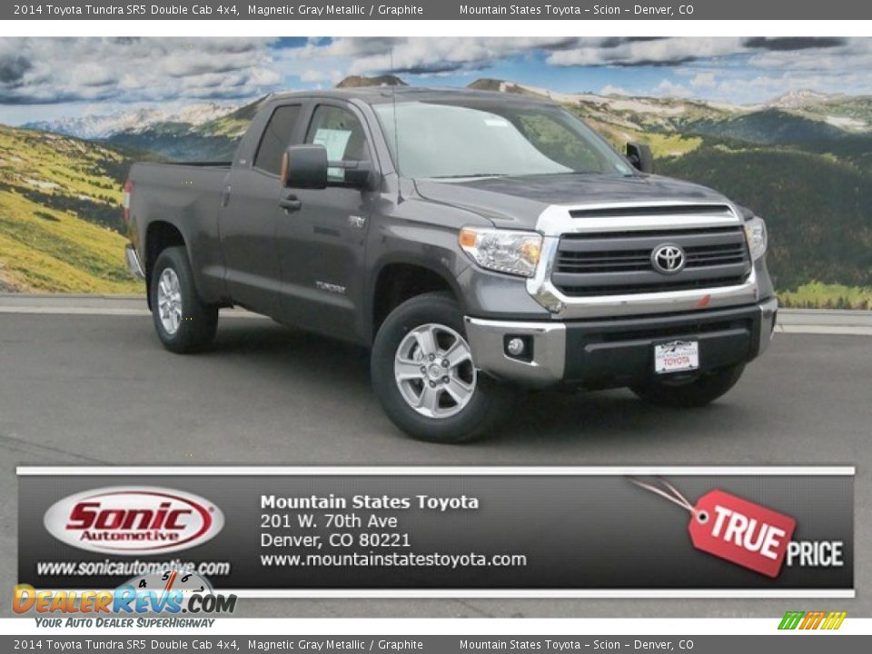 2014 Toyota Tundra SR5 Double Cab 4x4 Magnetic Gray Metallic / Graphite Photo #1