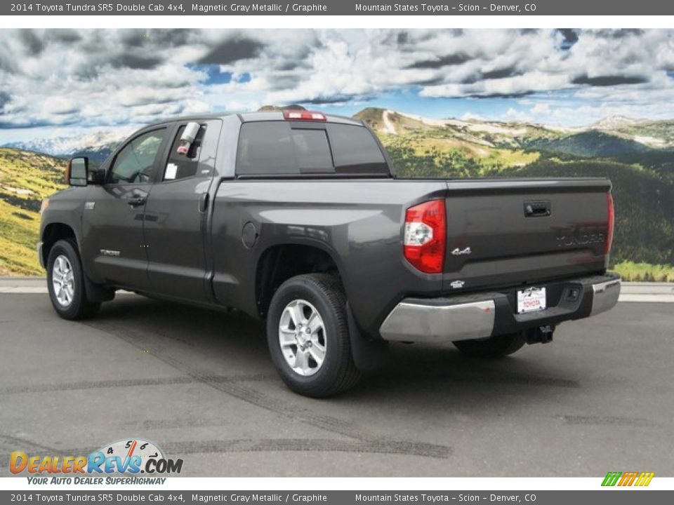 2014 Toyota Tundra SR5 Double Cab 4x4 Magnetic Gray Metallic / Graphite Photo #3