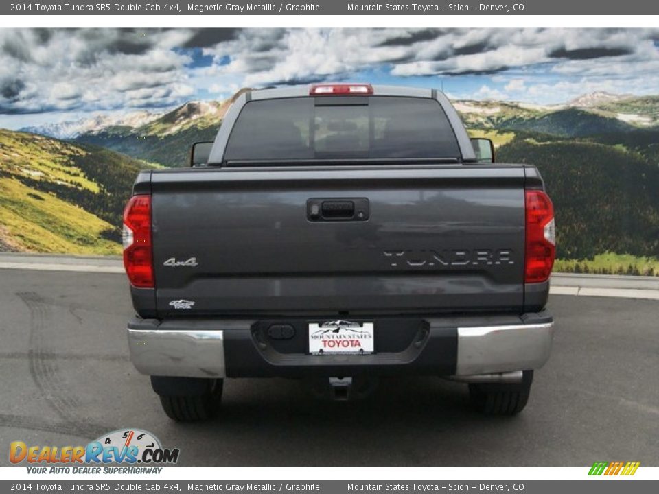 2014 Toyota Tundra SR5 Double Cab 4x4 Magnetic Gray Metallic / Graphite Photo #4