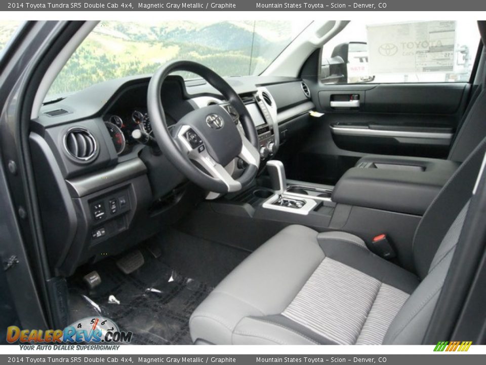 2014 Toyota Tundra SR5 Double Cab 4x4 Magnetic Gray Metallic / Graphite Photo #5