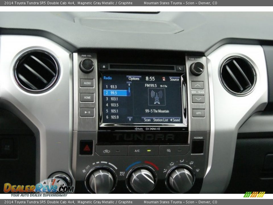 2014 Toyota Tundra SR5 Double Cab 4x4 Magnetic Gray Metallic / Graphite Photo #6