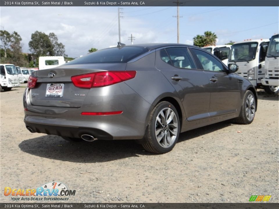 2014 Kia Optima SX Satin Metal / Black Photo #3