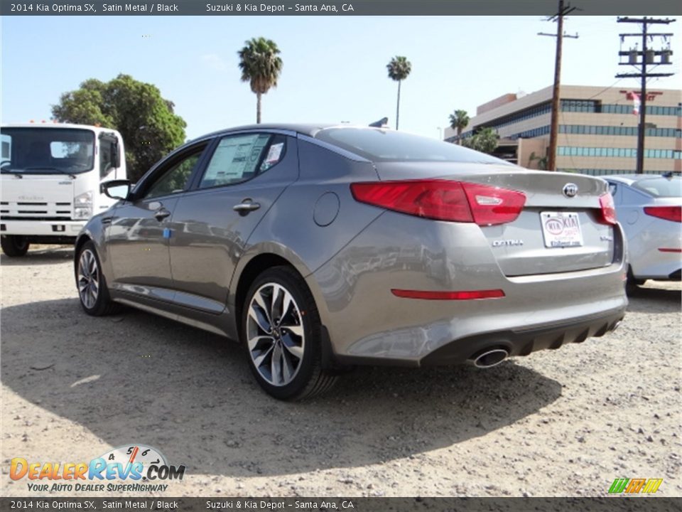 2014 Kia Optima SX Satin Metal / Black Photo #4
