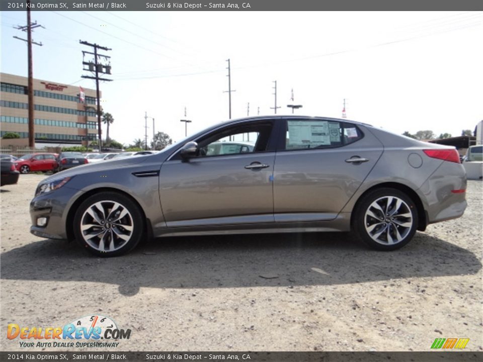 2014 Kia Optima SX Satin Metal / Black Photo #5