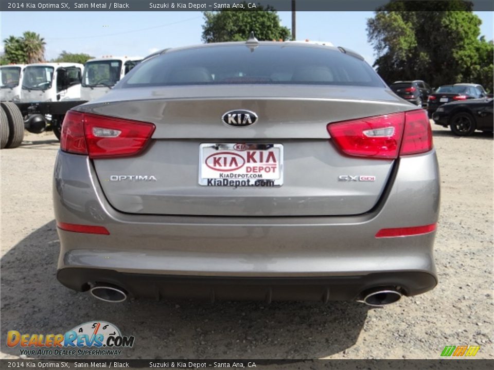 2014 Kia Optima SX Satin Metal / Black Photo #8