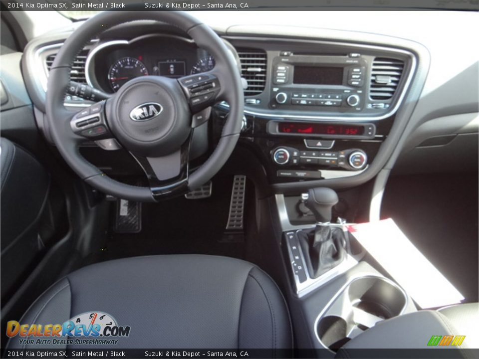 2014 Kia Optima SX Satin Metal / Black Photo #10