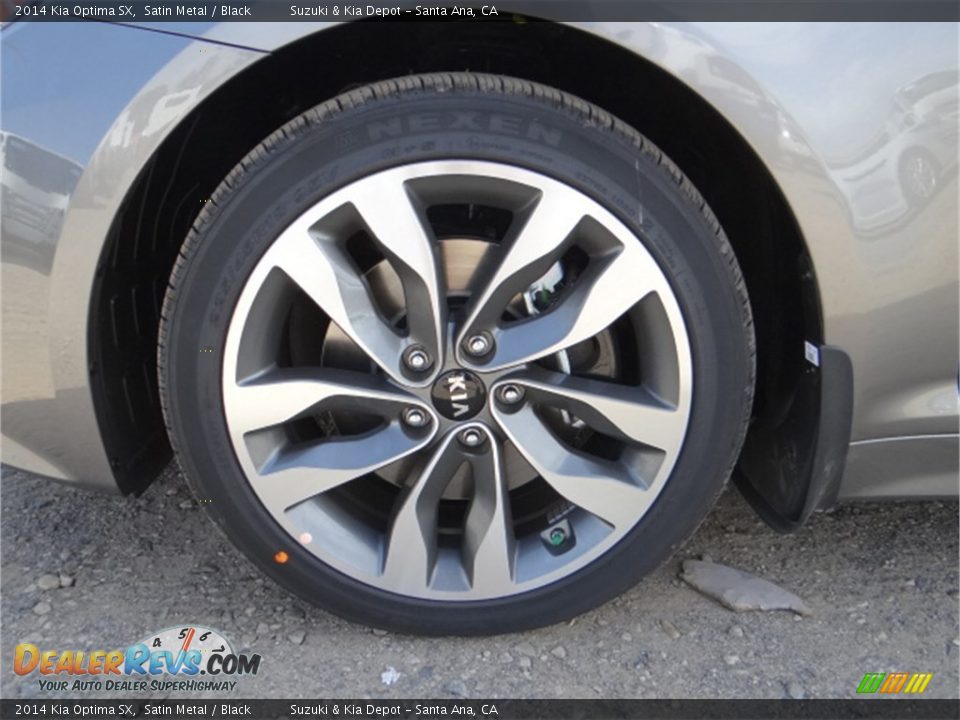 2014 Kia Optima SX Satin Metal / Black Photo #14
