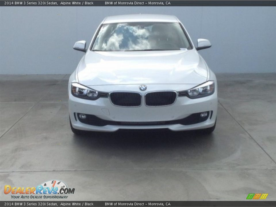 2014 BMW 3 Series 320i Sedan Alpine White / Black Photo #3