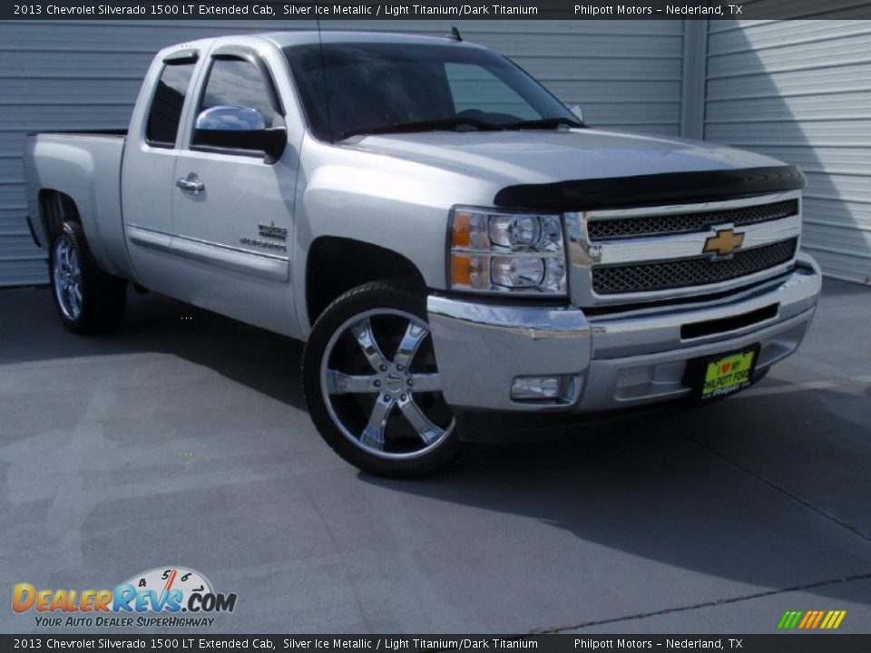 2013 Chevrolet Silverado 1500 LT Extended Cab Silver Ice Metallic / Light Titanium/Dark Titanium Photo #1