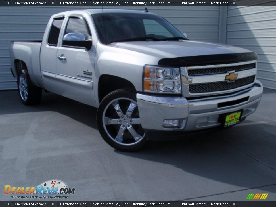 2013 Chevrolet Silverado 1500 LT Extended Cab Silver Ice Metallic / Light Titanium/Dark Titanium Photo #2