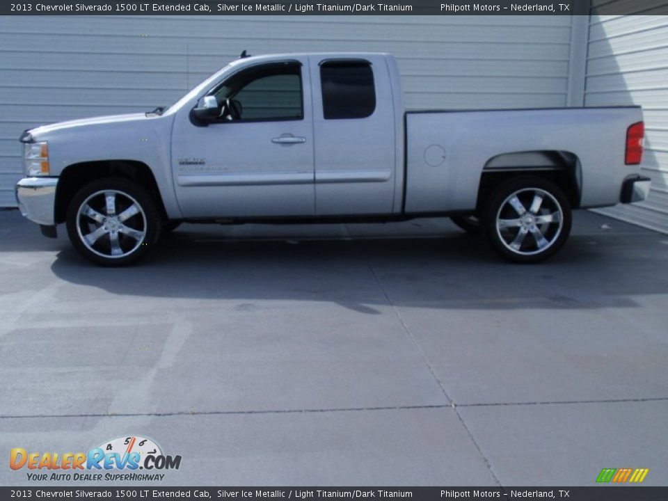 2013 Chevrolet Silverado 1500 LT Extended Cab Silver Ice Metallic / Light Titanium/Dark Titanium Photo #6