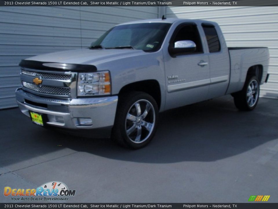 2013 Chevrolet Silverado 1500 LT Extended Cab Silver Ice Metallic / Light Titanium/Dark Titanium Photo #7