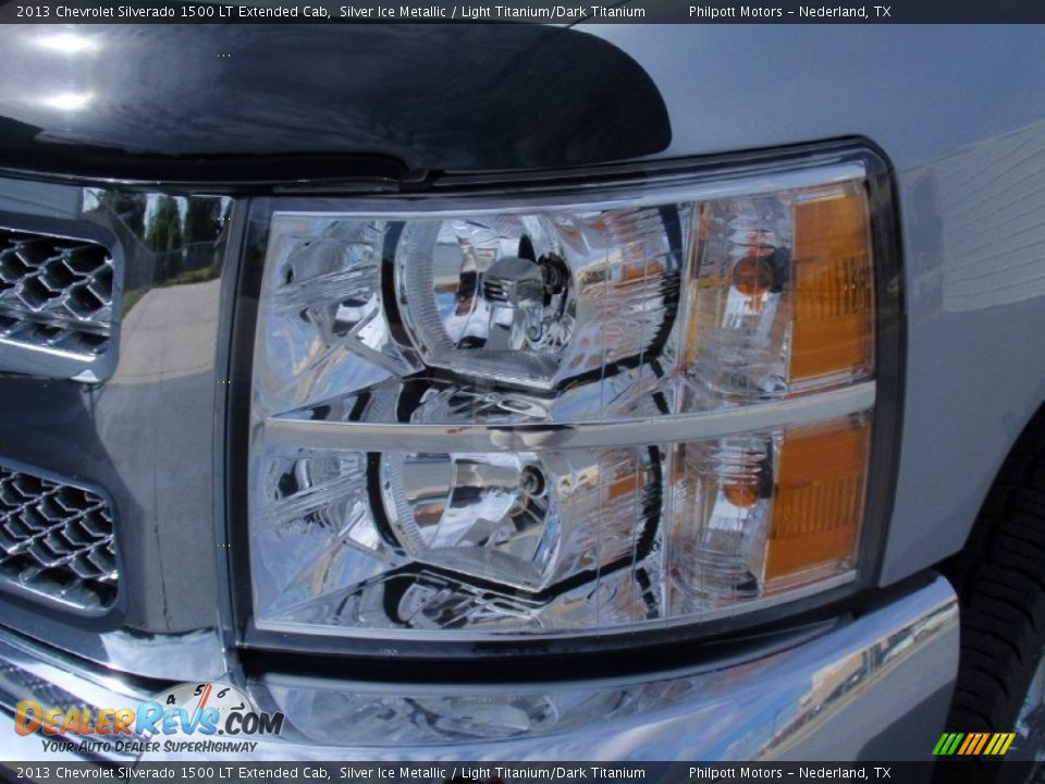 2013 Chevrolet Silverado 1500 LT Extended Cab Silver Ice Metallic / Light Titanium/Dark Titanium Photo #10