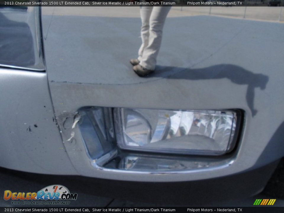2013 Chevrolet Silverado 1500 LT Extended Cab Silver Ice Metallic / Light Titanium/Dark Titanium Photo #11