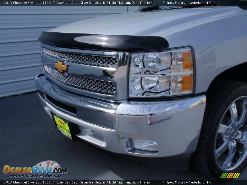 2013 Chevrolet Silverado 1500 LT Extended Cab Silver Ice Metallic / Light Titanium/Dark Titanium Photo #12