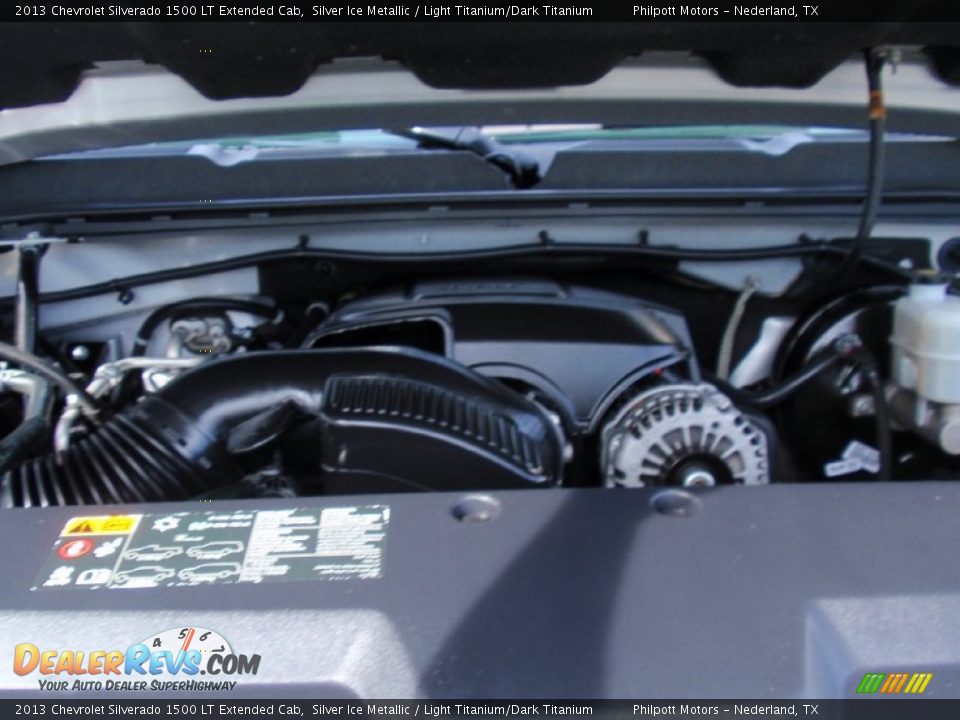 2013 Chevrolet Silverado 1500 LT Extended Cab Silver Ice Metallic / Light Titanium/Dark Titanium Photo #24