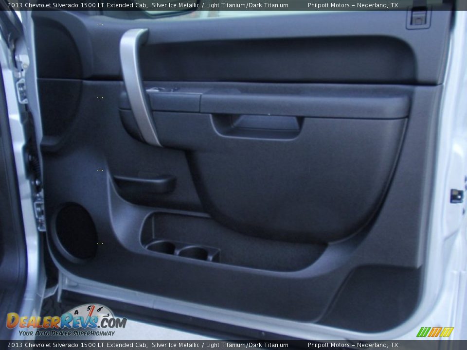 2013 Chevrolet Silverado 1500 LT Extended Cab Silver Ice Metallic / Light Titanium/Dark Titanium Photo #25