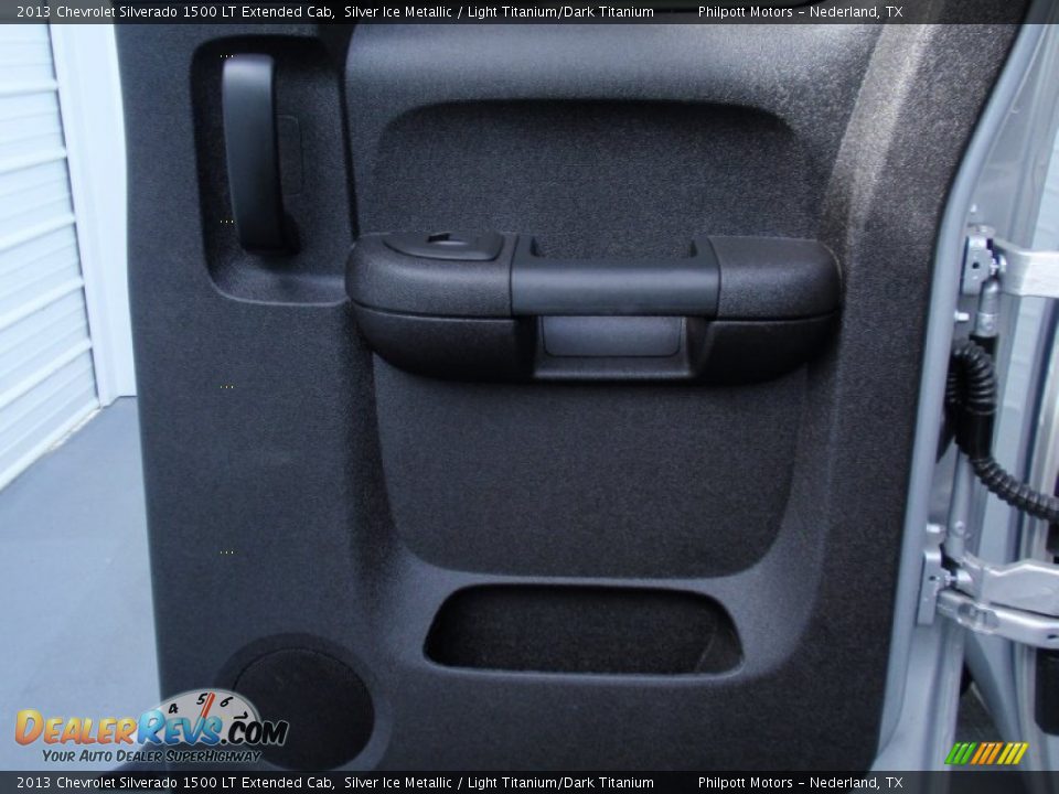 2013 Chevrolet Silverado 1500 LT Extended Cab Silver Ice Metallic / Light Titanium/Dark Titanium Photo #28