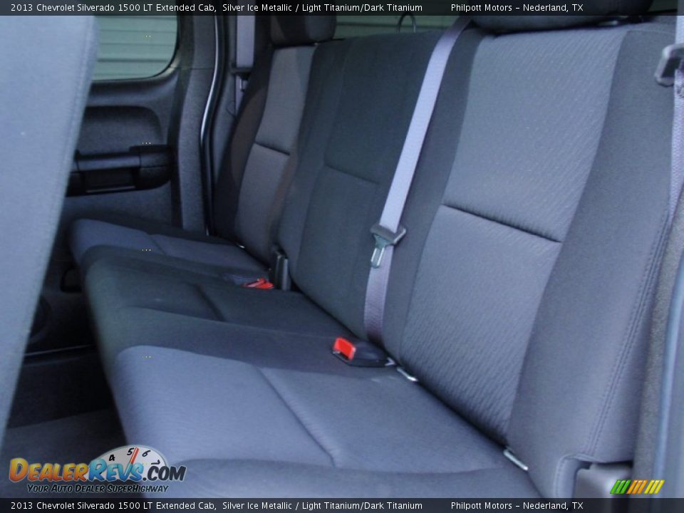 2013 Chevrolet Silverado 1500 LT Extended Cab Silver Ice Metallic / Light Titanium/Dark Titanium Photo #33