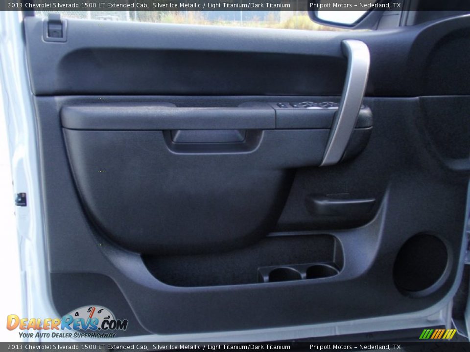 2013 Chevrolet Silverado 1500 LT Extended Cab Silver Ice Metallic / Light Titanium/Dark Titanium Photo #34
