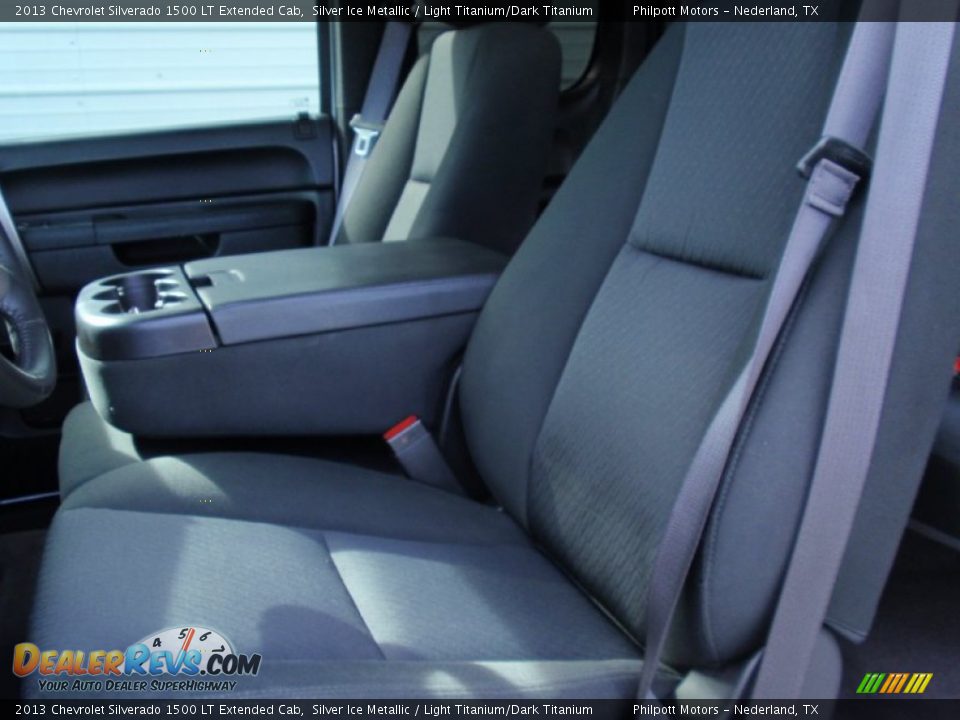 2013 Chevrolet Silverado 1500 LT Extended Cab Silver Ice Metallic / Light Titanium/Dark Titanium Photo #36