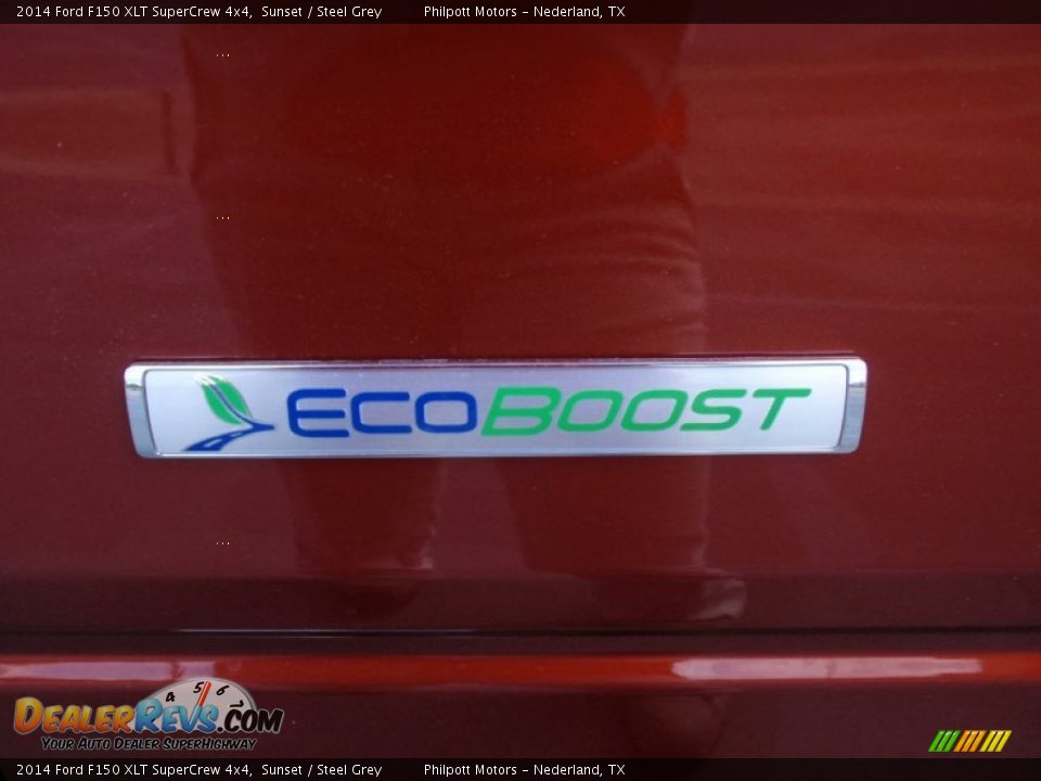 2014 Ford F150 XLT SuperCrew 4x4 Sunset / Steel Grey Photo #15