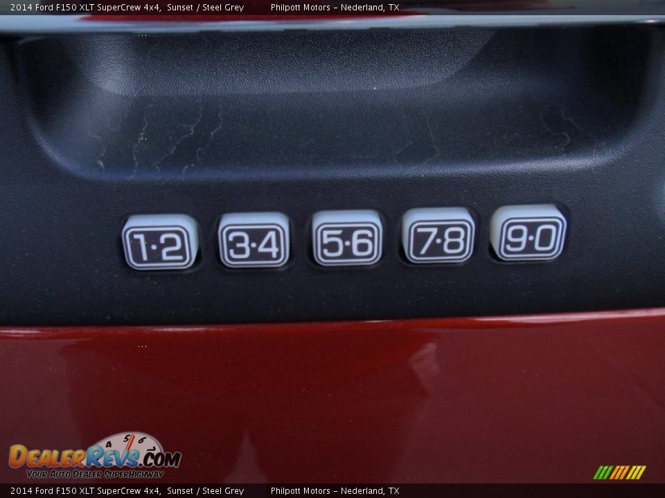 2014 Ford F150 XLT SuperCrew 4x4 Sunset / Steel Grey Photo #16