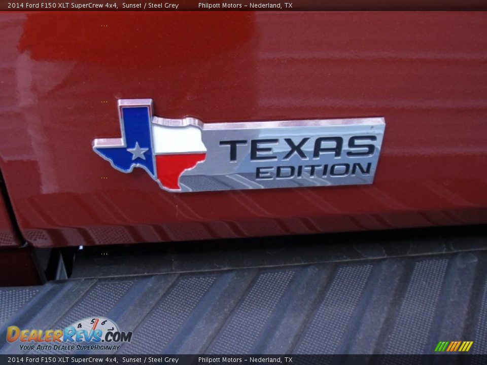2014 Ford F150 XLT SuperCrew 4x4 Sunset / Steel Grey Photo #19