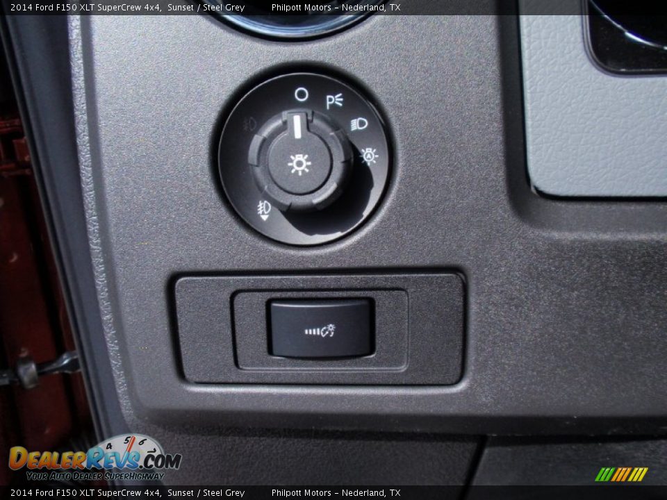 2014 Ford F150 XLT SuperCrew 4x4 Sunset / Steel Grey Photo #36