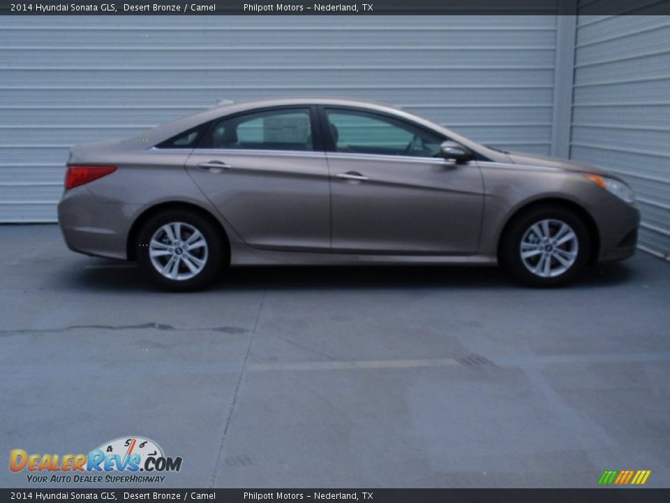 2014 Hyundai Sonata GLS Desert Bronze / Camel Photo #3