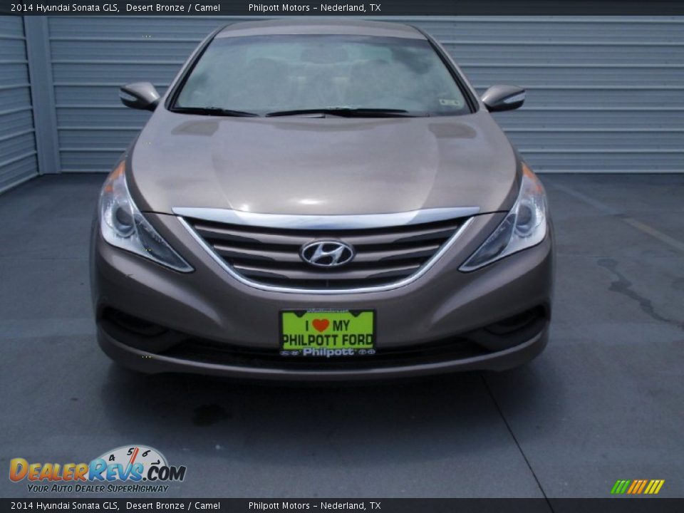 2014 Hyundai Sonata GLS Desert Bronze / Camel Photo #8