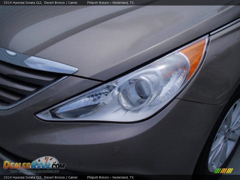 2014 Hyundai Sonata GLS Desert Bronze / Camel Photo #9