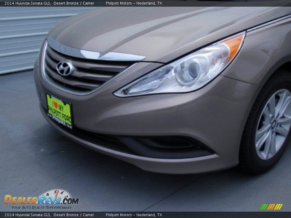 2014 Hyundai Sonata GLS Desert Bronze / Camel Photo #10