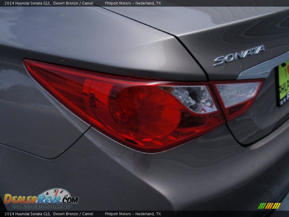 2014 Hyundai Sonata GLS Desert Bronze / Camel Photo #12