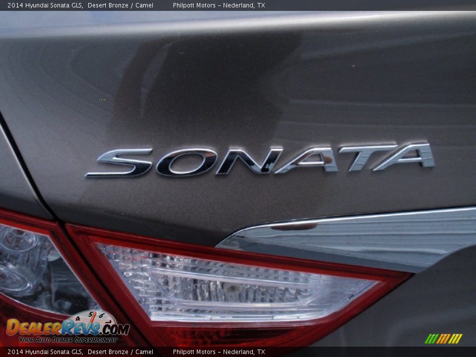 2014 Hyundai Sonata GLS Desert Bronze / Camel Photo #13