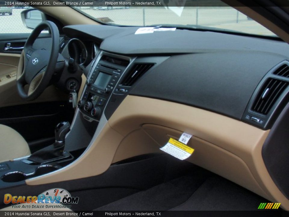 2014 Hyundai Sonata GLS Desert Bronze / Camel Photo #16