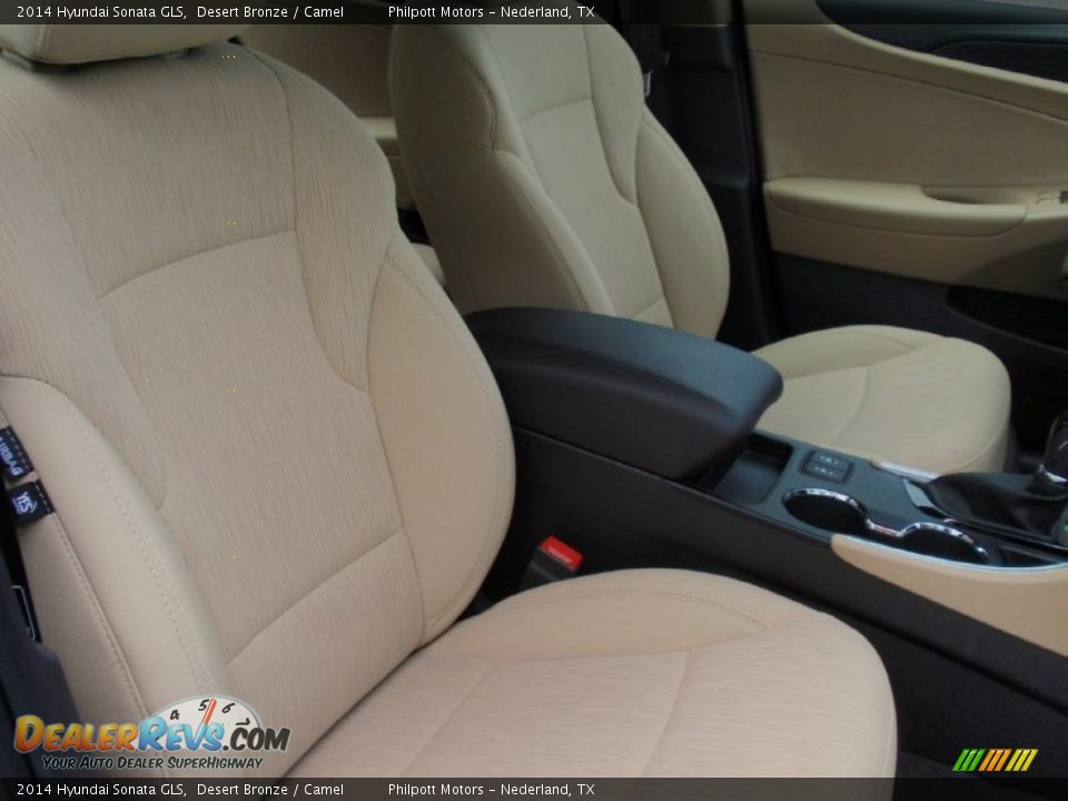 2014 Hyundai Sonata GLS Desert Bronze / Camel Photo #17