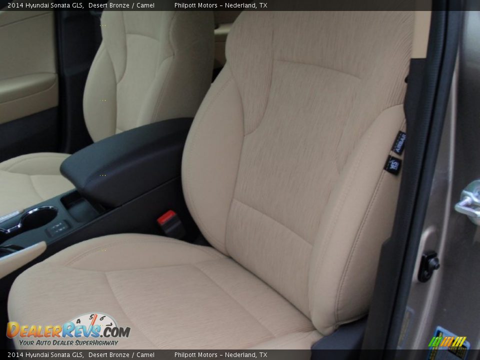 2014 Hyundai Sonata GLS Desert Bronze / Camel Photo #24