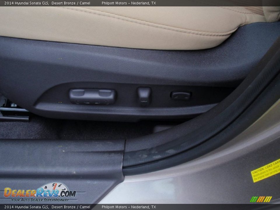 2014 Hyundai Sonata GLS Desert Bronze / Camel Photo #25