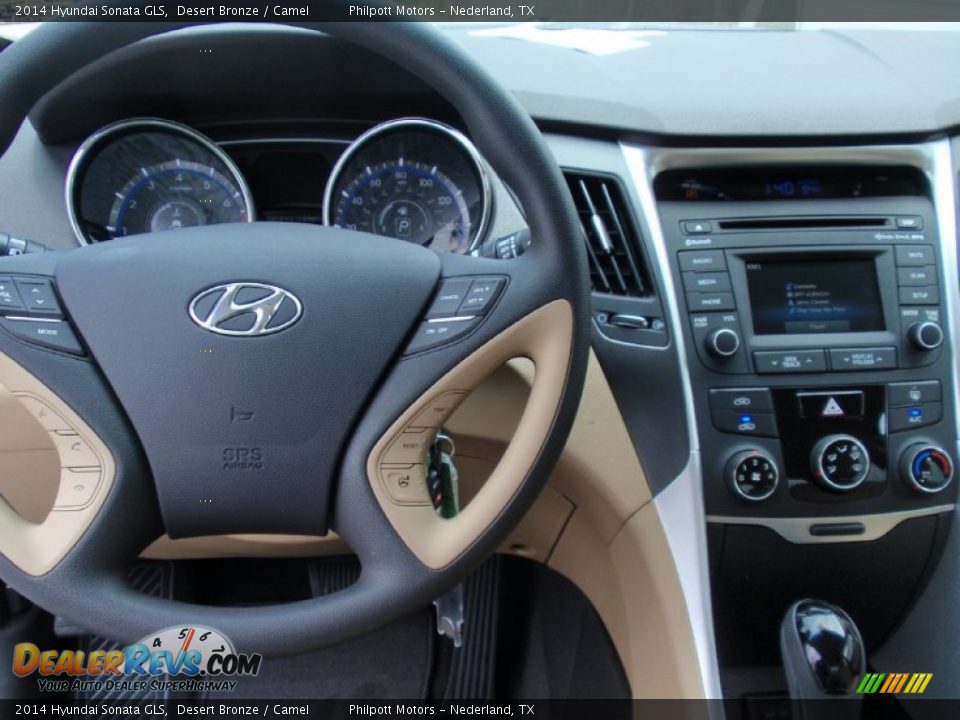 2014 Hyundai Sonata GLS Desert Bronze / Camel Photo #26