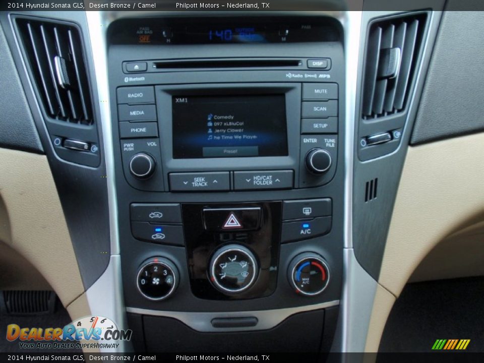 2014 Hyundai Sonata GLS Desert Bronze / Camel Photo #27